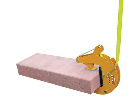 Serrated Stele Clamp to suit different slab, kerb and stone thicknesses