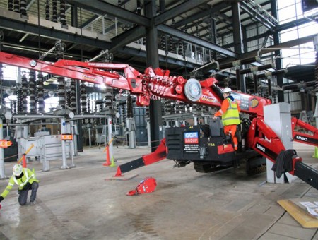 Crane Hire Specialists Supply Power for Electrifying Projects